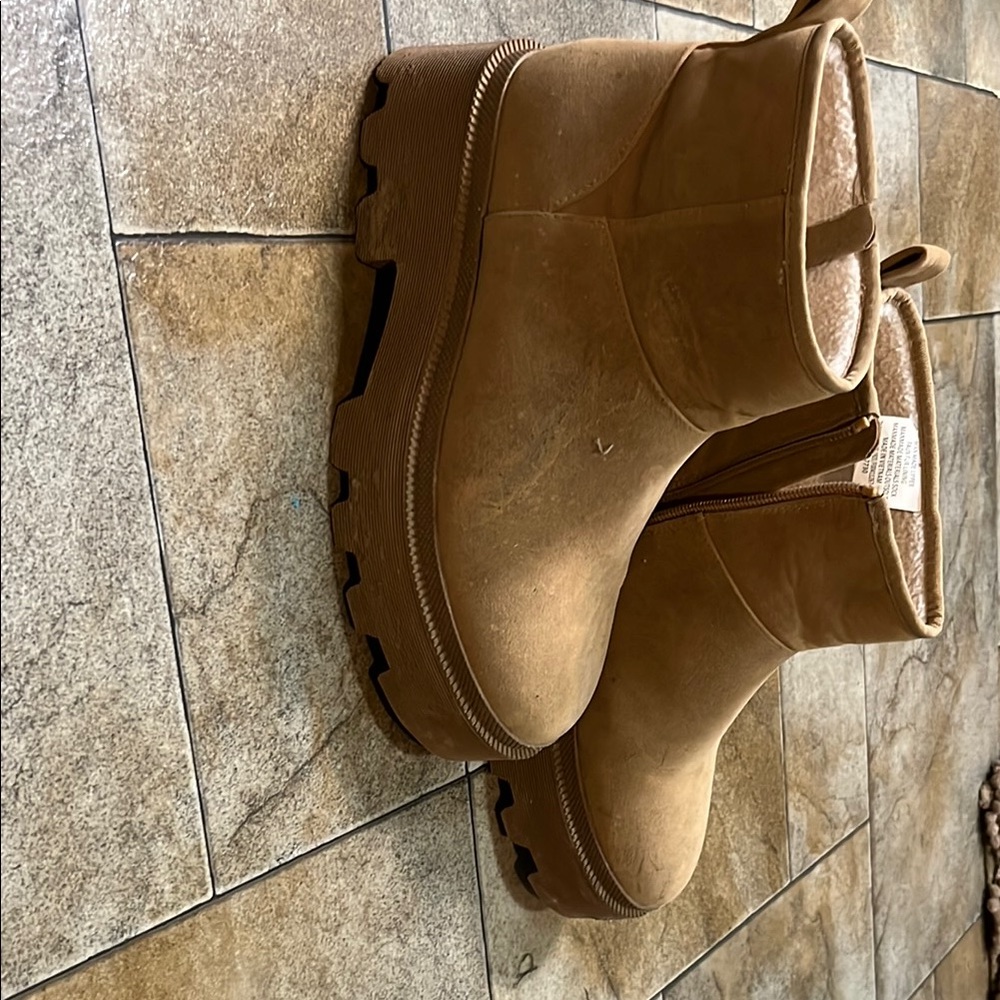 Target Women's Tan Ankle Boots